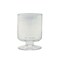 CC Home Furnishings 6.5" Clear Snifter Style Glass Pillar Candle Holder